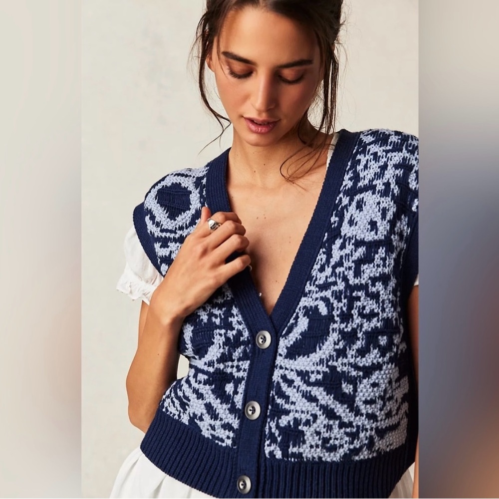 Free People Knit sweater vest